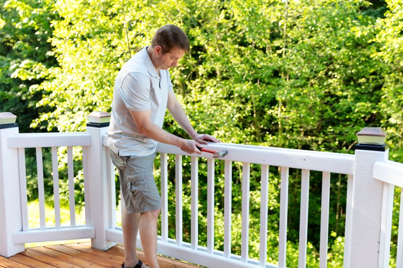 Deck Railing Installation